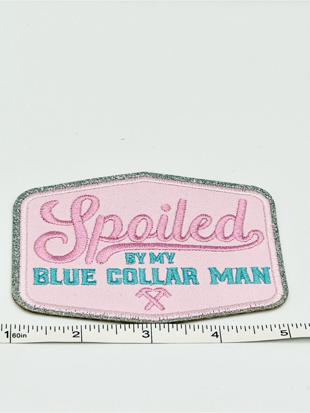 NWT ECLECTIC GARAGE JEAN JACKET /BACKPACK READY SUPER STURDY & THICK PATCH